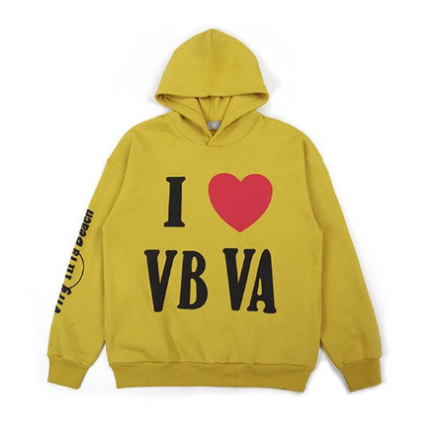 I Love VB VA hoodie