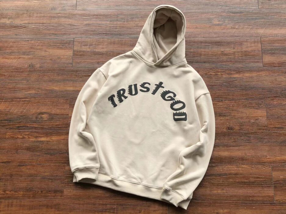 Trust God Off White Hoodie