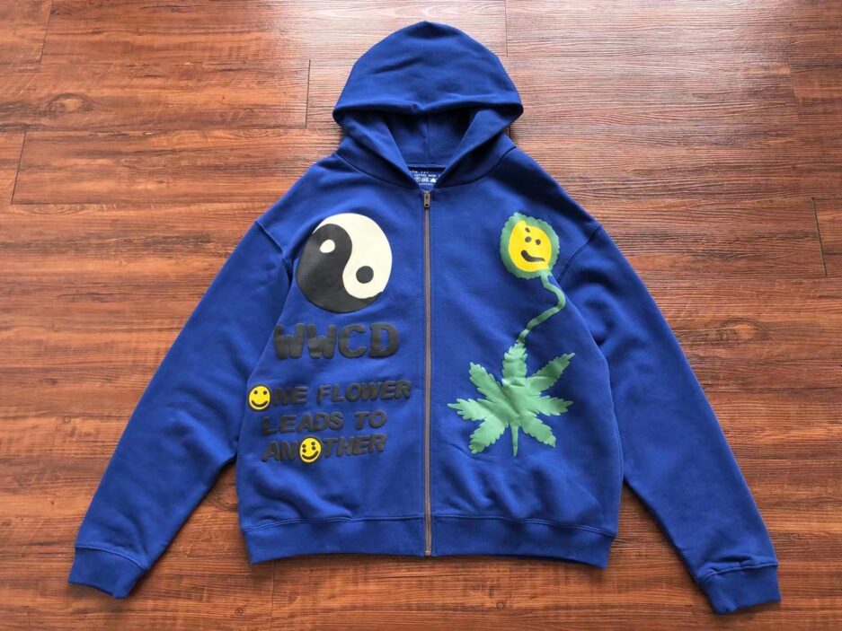 WWCD Cactus Plant Flea Market Blue Hoodie