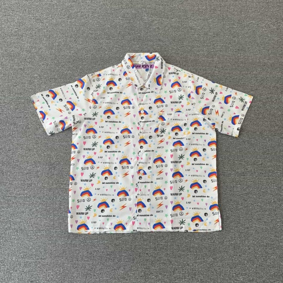 CPFM.XYZ Crop Aloha LSD Shirt