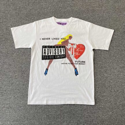 CPFM.XYZ Graffiti Futue White T-shirt